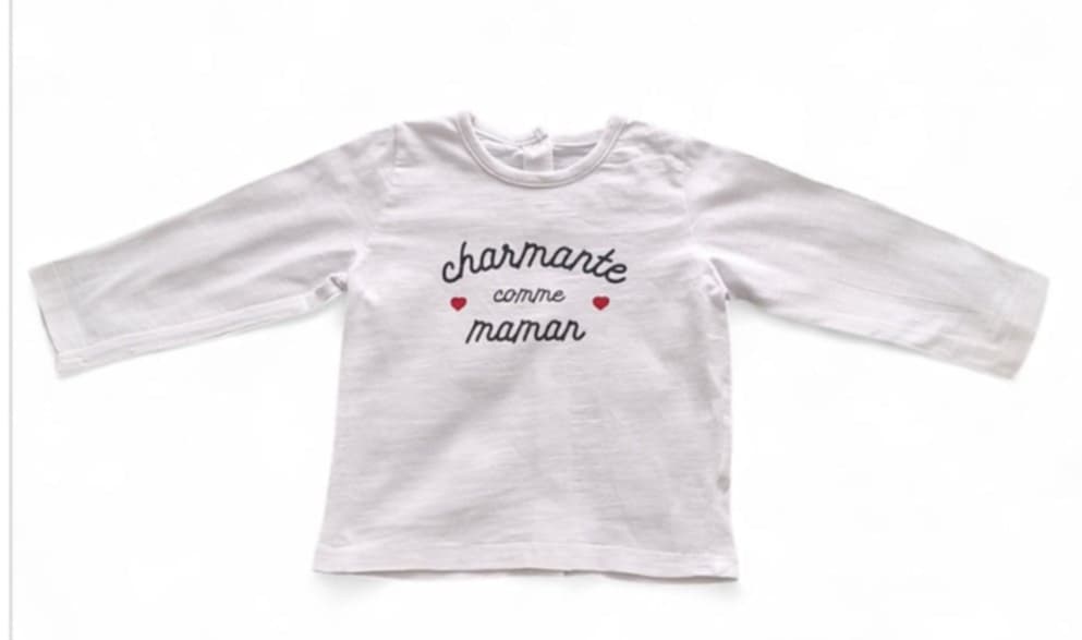 T-shirt manches longues 9 mois