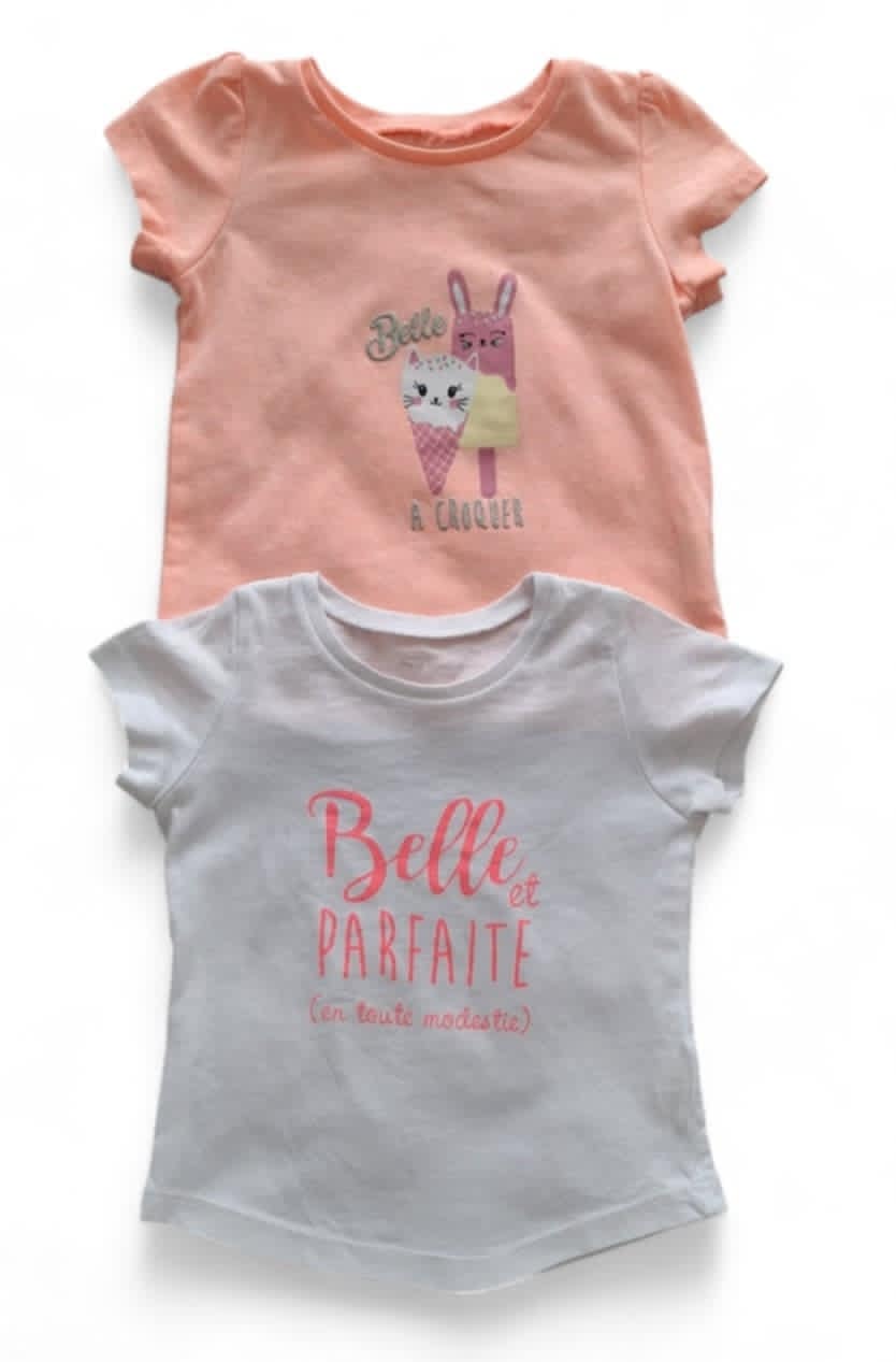 Lot t-shirts 6 mois