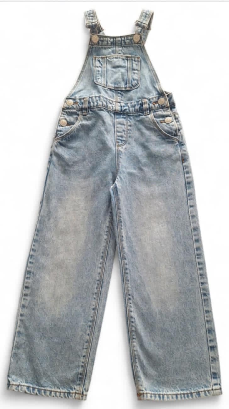 Salopette en jean 6 ans